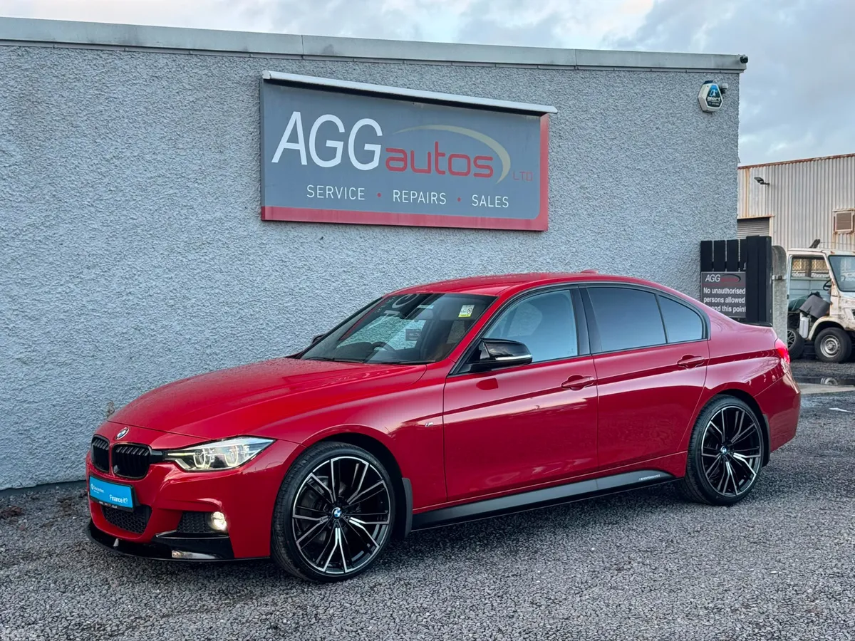 BMW 3-Series Saloon, Diesel, 2018, Red