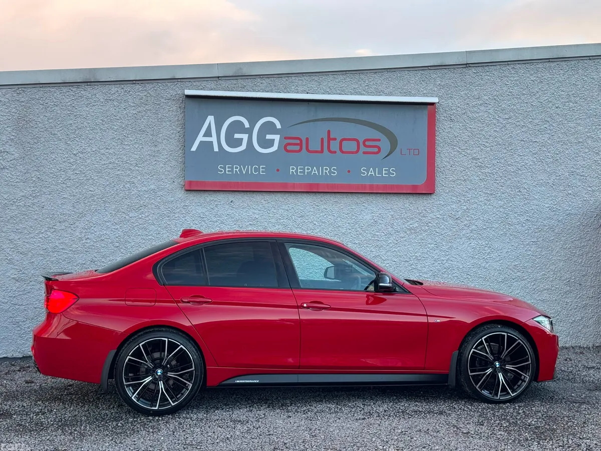 BMW 3-Series Saloon, Diesel, 2018, Red