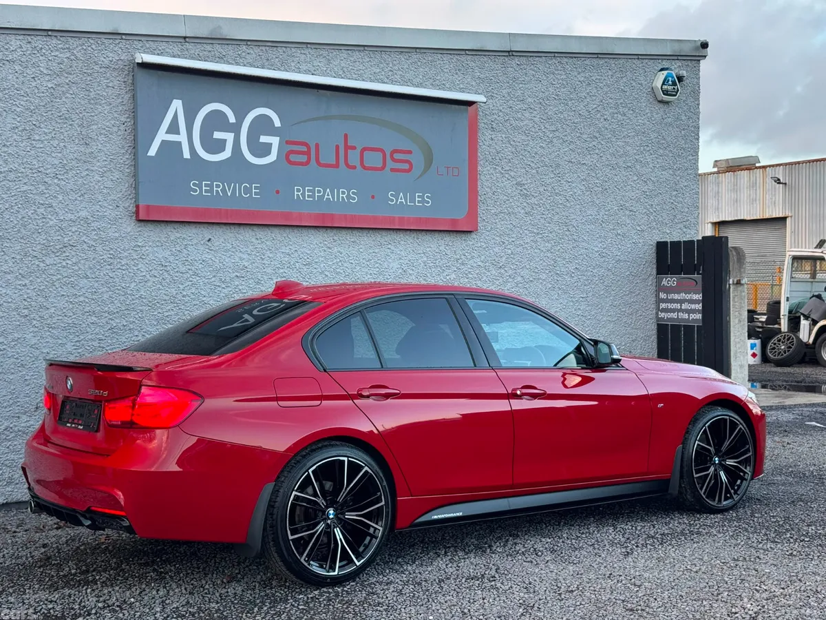 BMW 3-Series Saloon, Diesel, 2018, Red