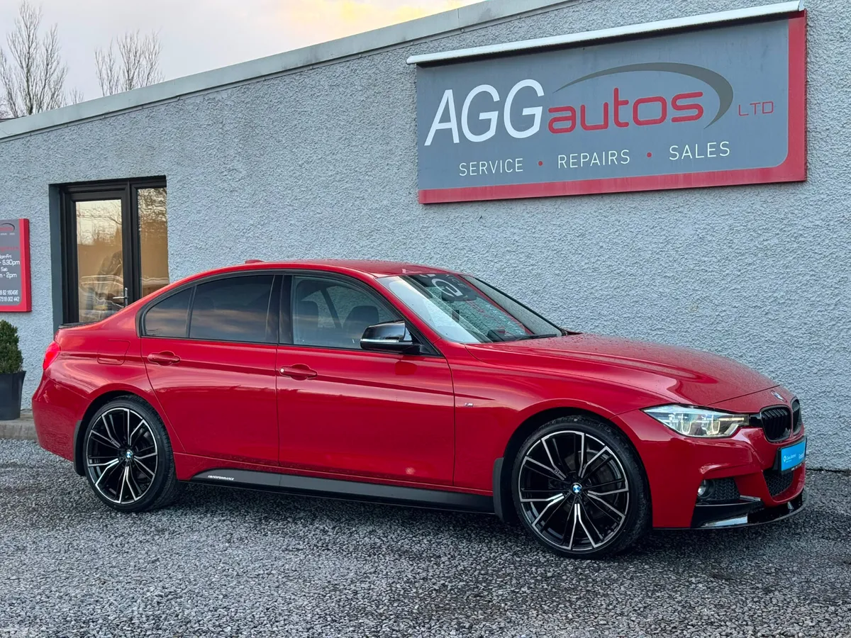BMW 3-Series Saloon, Diesel, 2018, Red