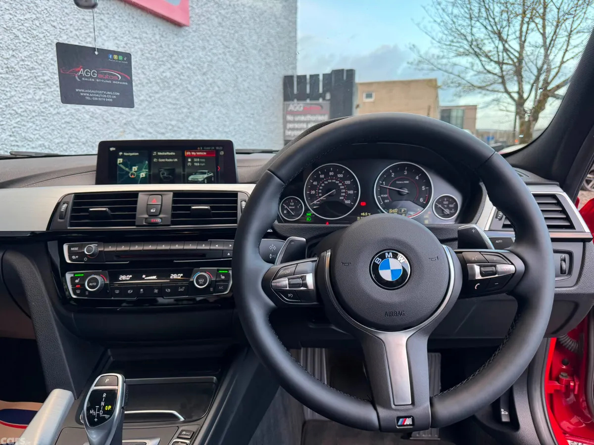 BMW 3-Series Saloon, Diesel, 2018, Red