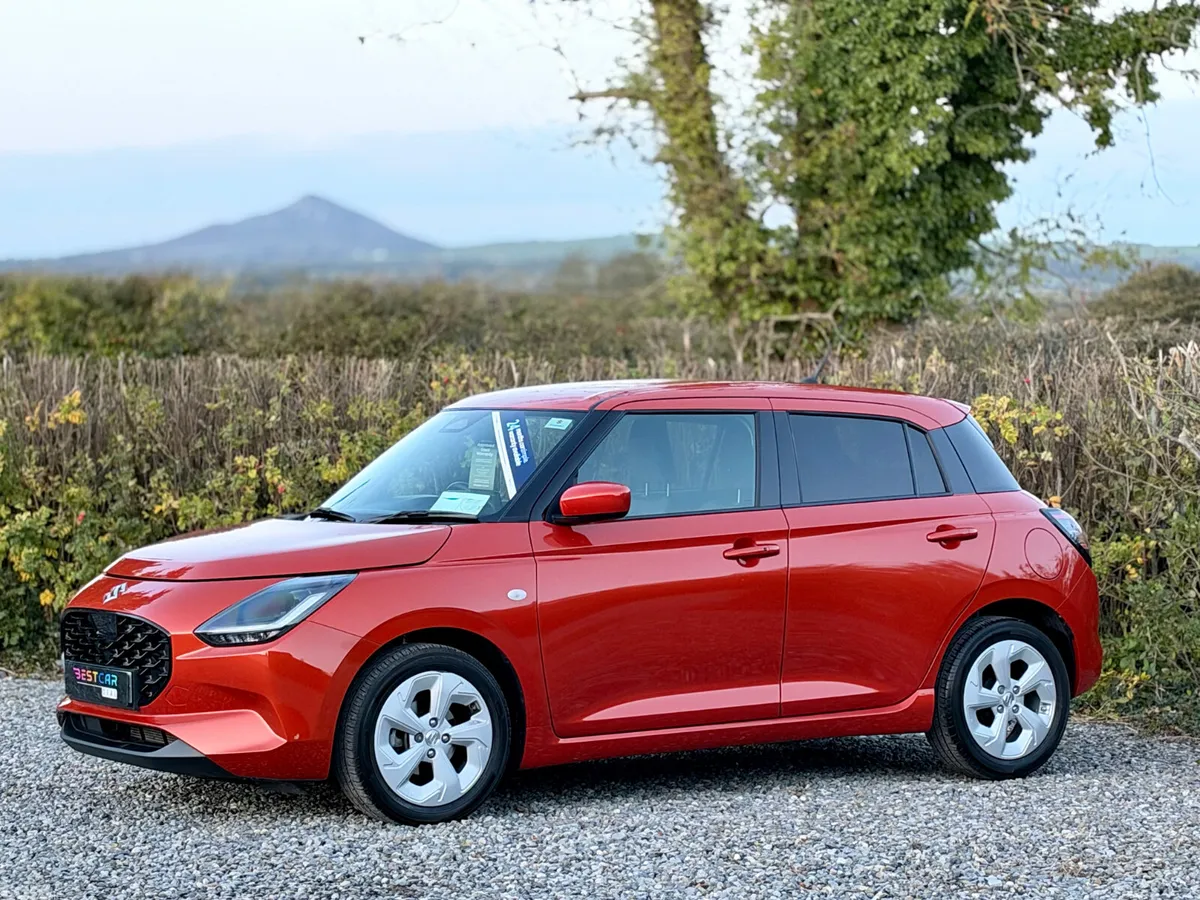 Suzuki Swift Hatchback, Petrol Hybrid, 2026, Orange