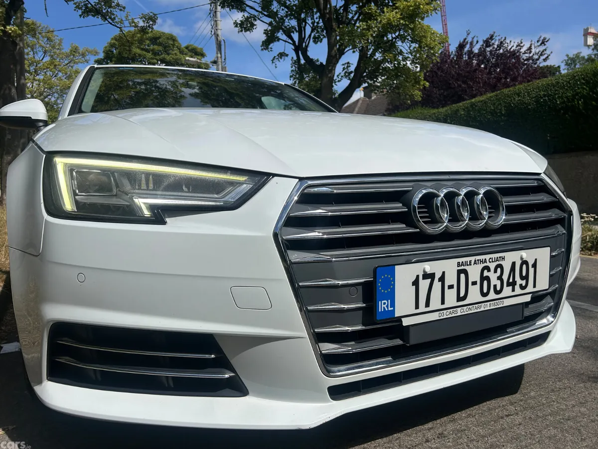Audi A4 Estate, Petrol, 2017, White