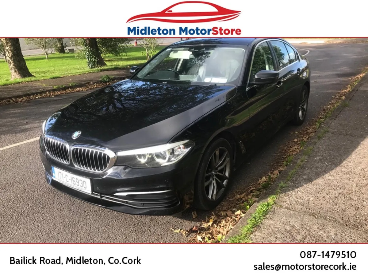 BMW 5-Series Saloon, Diesel, 2017, Black