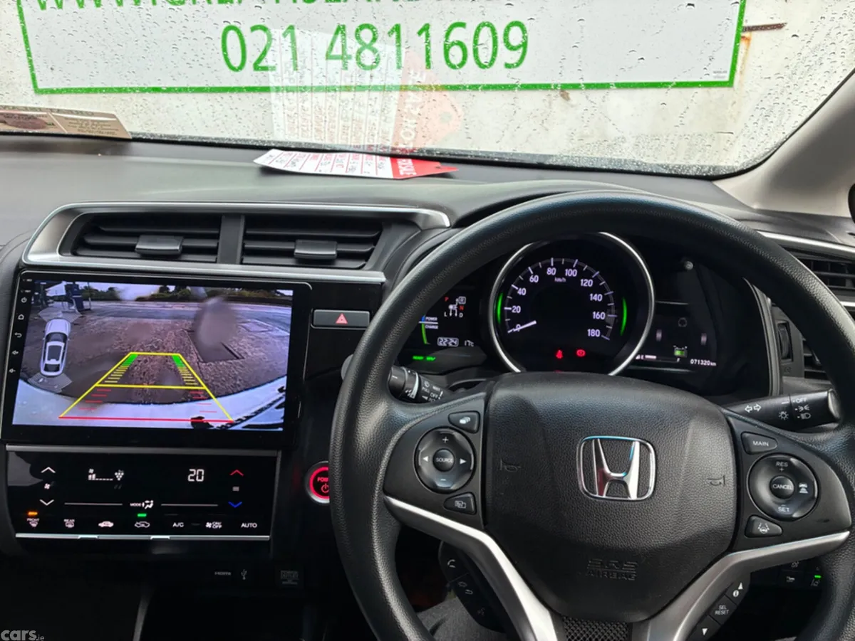 Honda Fit Hatchback, Petrol Hybrid, 2018, White