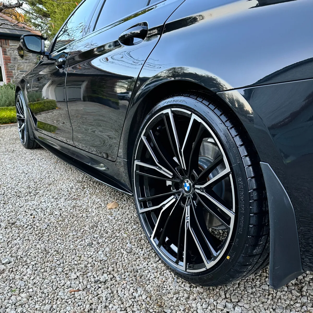 BMW 5-Series Saloon, Diesel, 2019, Black