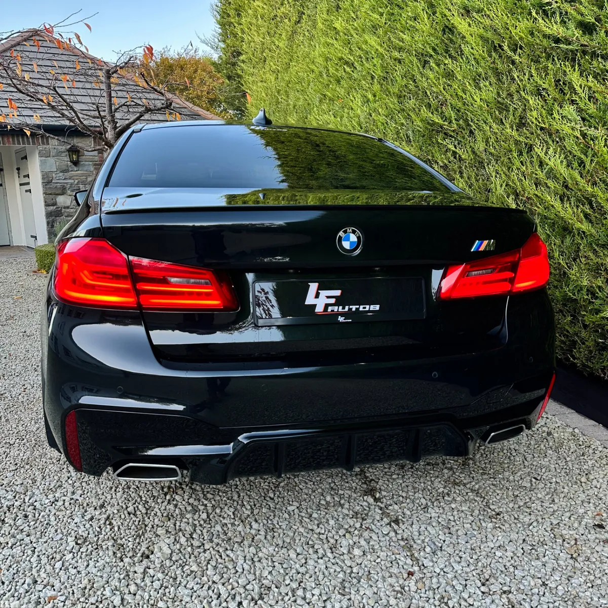 BMW 5-Series Saloon, Diesel, 2019, Black