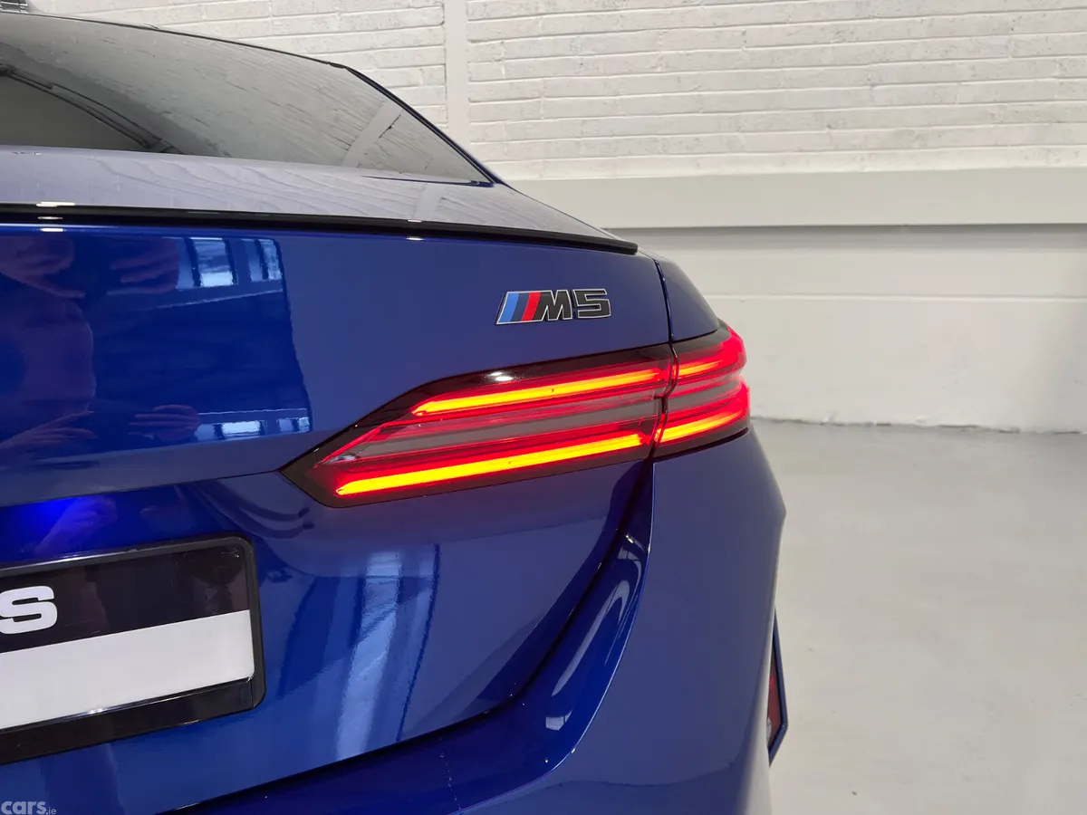 BMW M5 Saloon, Petrol Plug-in Hybrid, 2025, Blue