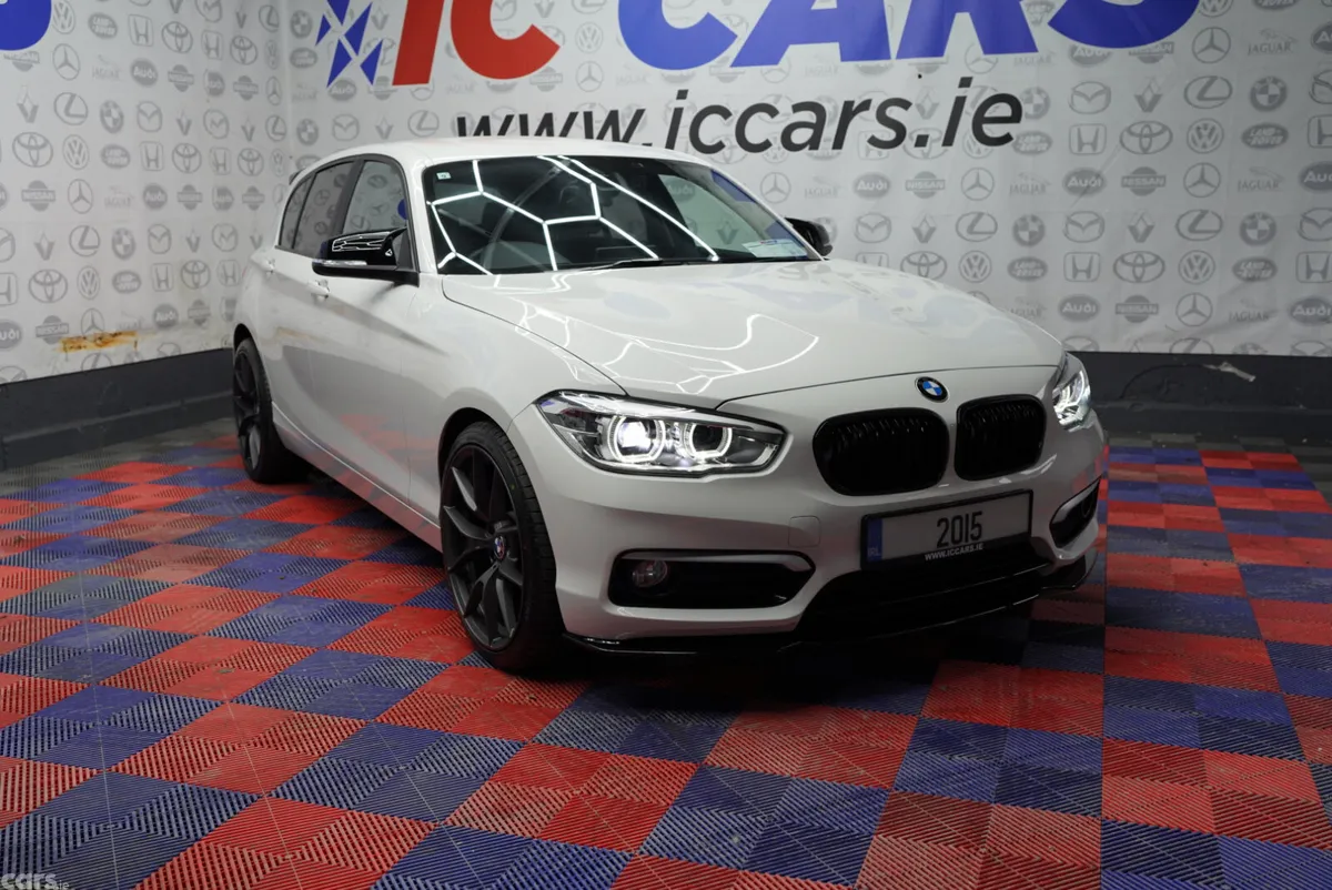 BMW 1-Series Hatchback, Petrol, 2015, White