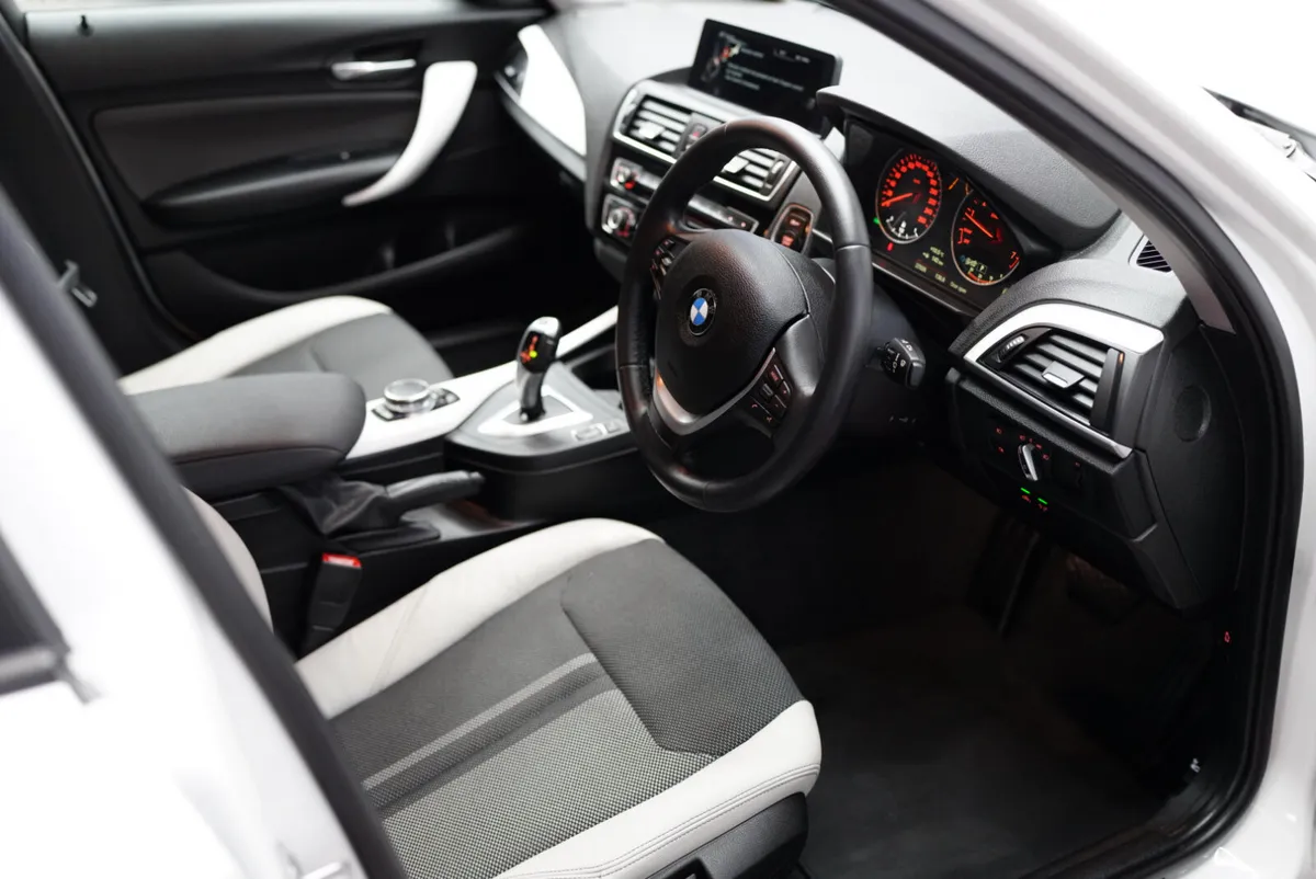 BMW 1-Series Hatchback, Petrol, 2015, White