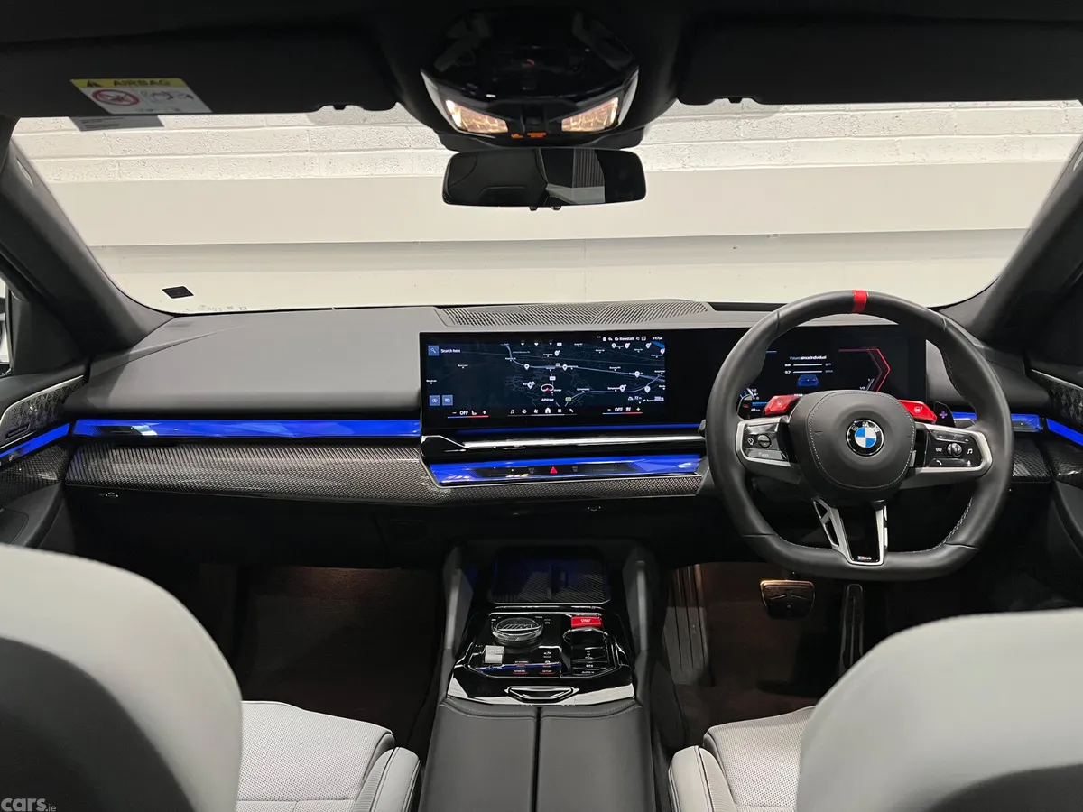 BMW M5 Saloon, Petrol Plug-in Hybrid, 2025, Blue