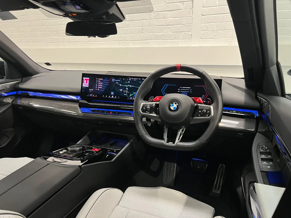 BMW M5 Saloon, Petrol Plug-in Hybrid, 2025, Blue