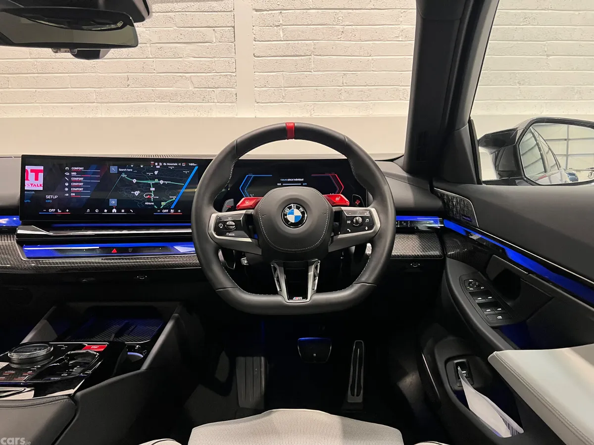 BMW M5 Saloon, Petrol Plug-in Hybrid, 2025, Blue