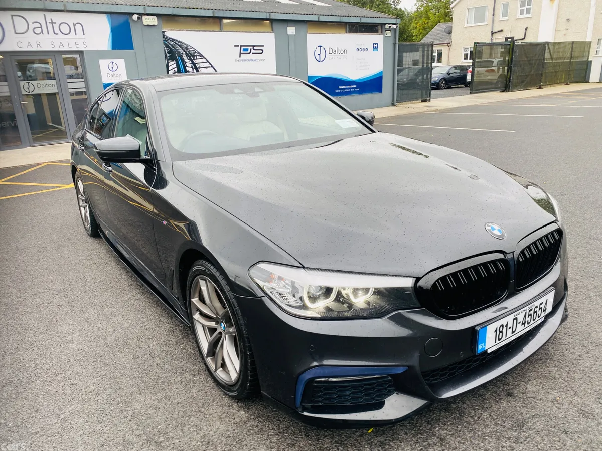 BMW 5-Series Saloon, Diesel, 2018, Grey