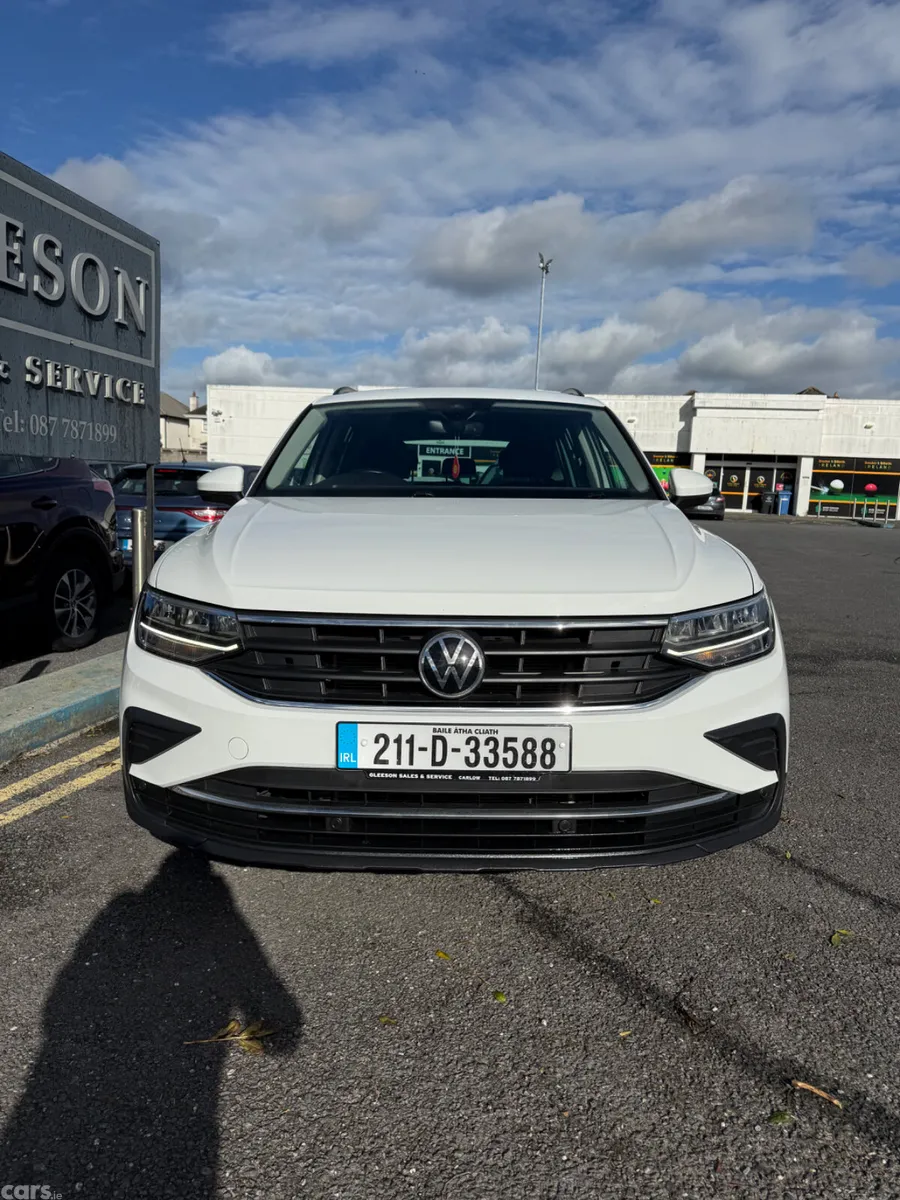 Volkswagen Tiguan SUV, Diesel, 2021, White