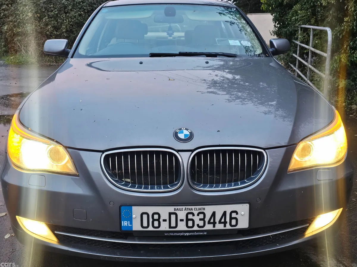 BMW 5-Series Saloon, Petrol, 2008, Grey