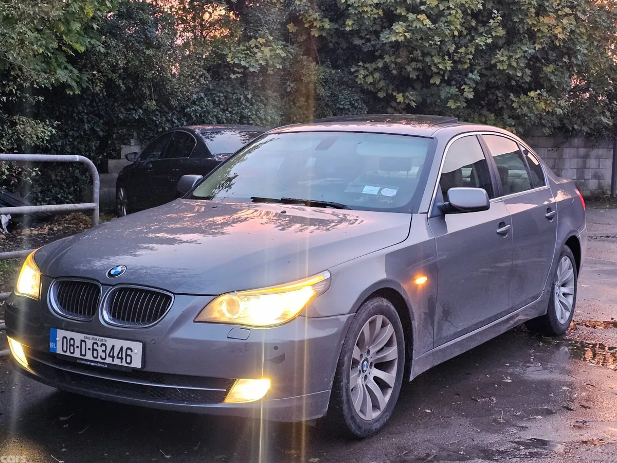 BMW 5-Series Saloon, Petrol, 2008, Grey