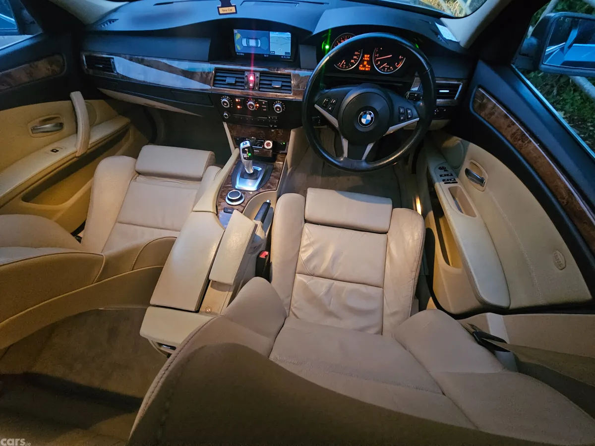 BMW 5-Series Saloon, Petrol, 2008, Grey