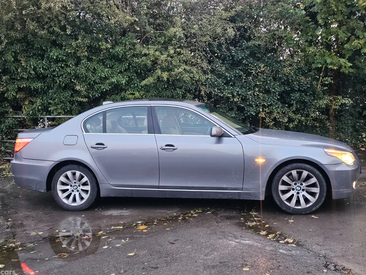 BMW 5-Series Saloon, Petrol, 2008, Grey