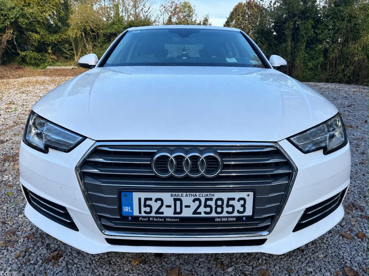 Audi A4 Saloon, Petrol, 2015, White