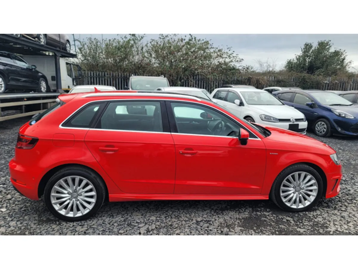 Audi A3 Hatchback, Petrol Plug-in Hybrid, 2016, Red