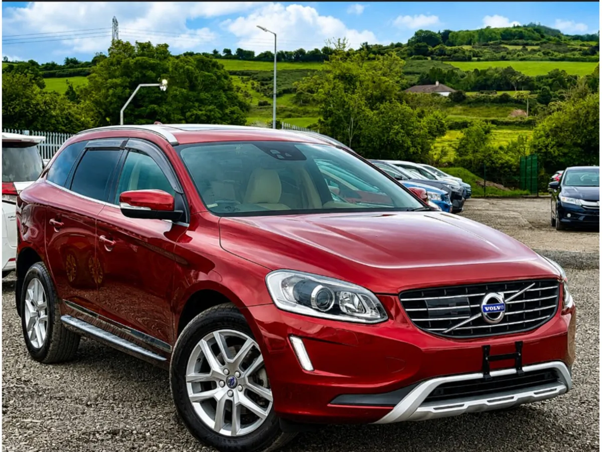 Volvo XC60 SUV, Diesel, 2017, Red