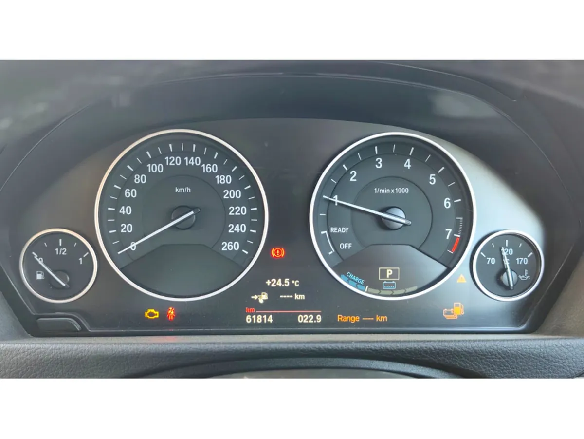 BMW 3-Series Saloon, Petrol Hybrid, 2016, Silver
