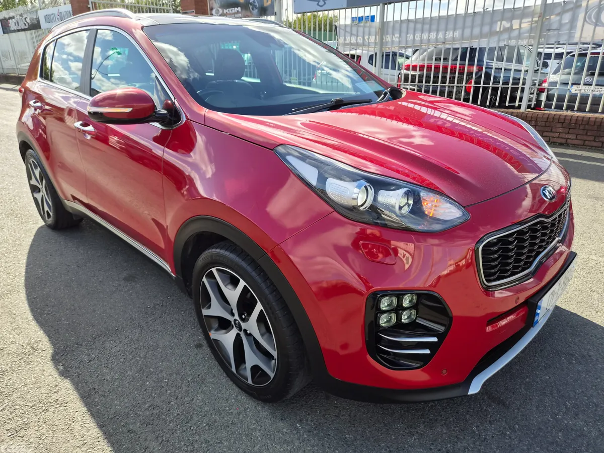 Kia Sportage SUV, Diesel, 2017, Red