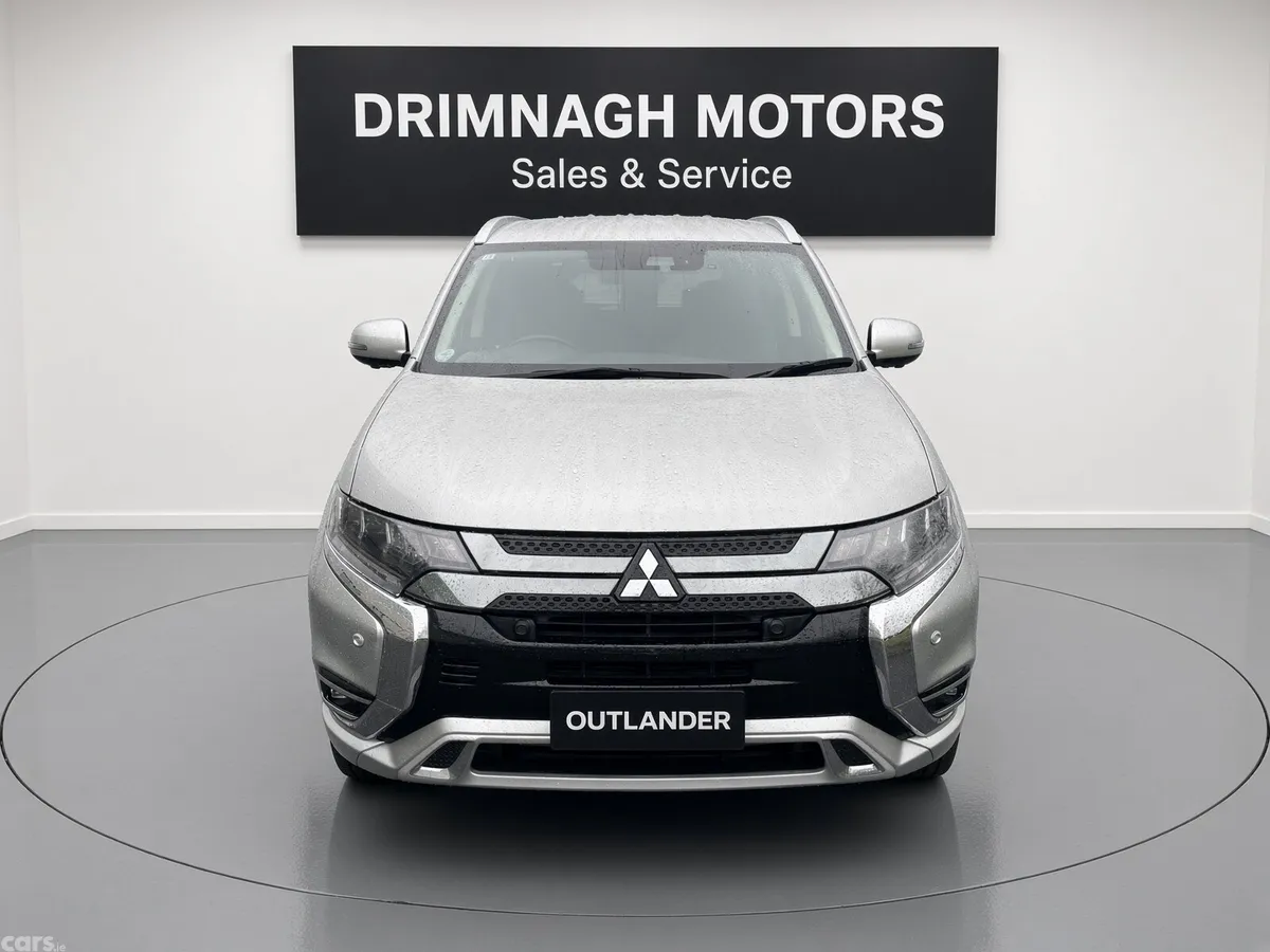 Mitsubishi Outlander SUV, Petrol Plug-in Hybrid, 2018, Silver
