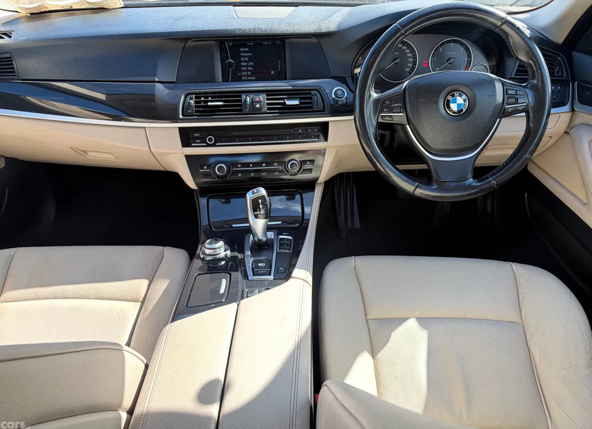 BMW 5-Series Saloon, Diesel, 2012, Brown