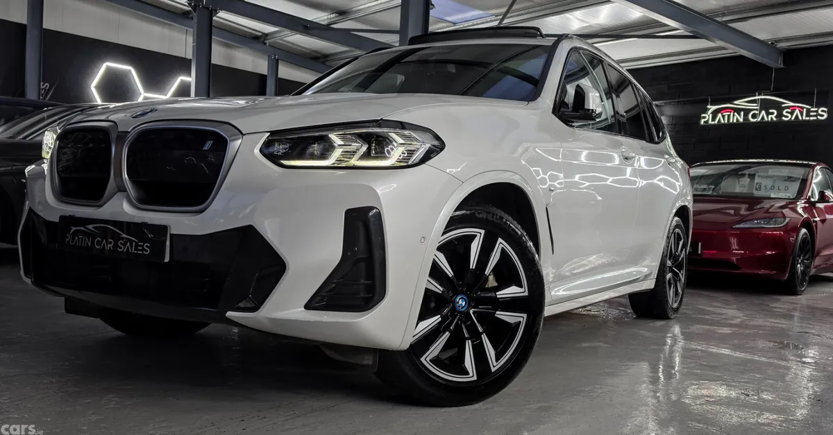 BMW iX3 SUV, Electric, 2022, White