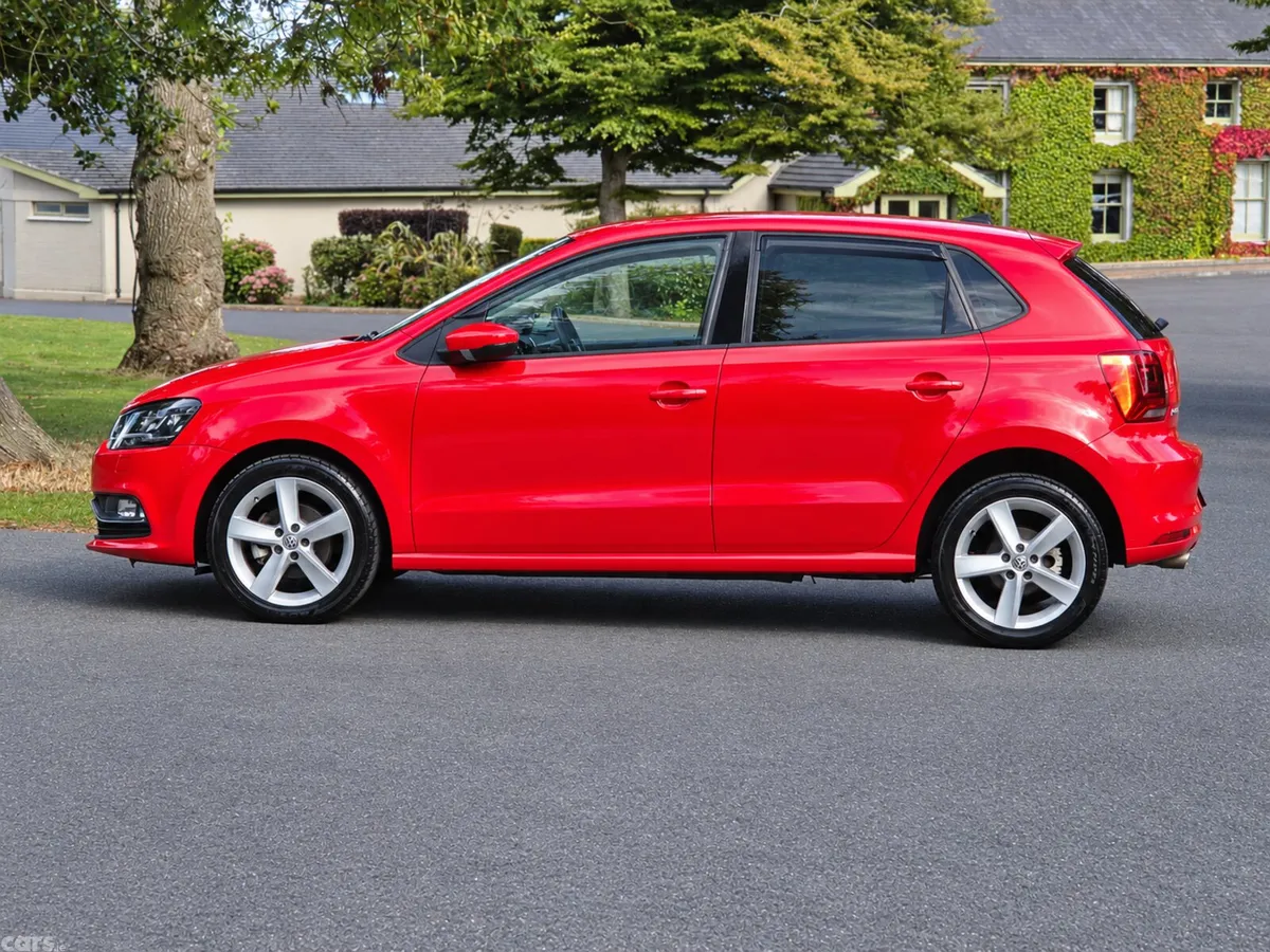Volkswagen Polo Hatchback, Petrol, 2017, Red