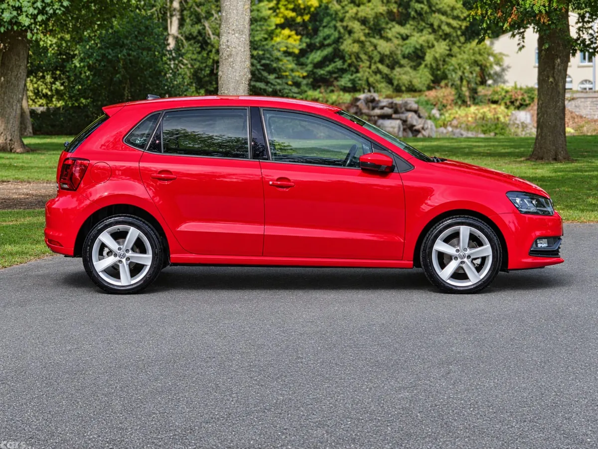 Volkswagen Polo Hatchback, Petrol, 2017, Red