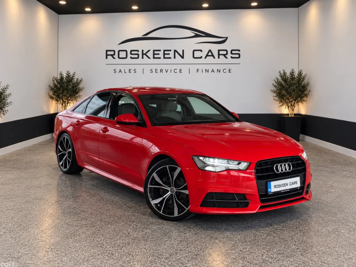 Audi A6 Saloon, Diesel, 2017, Red