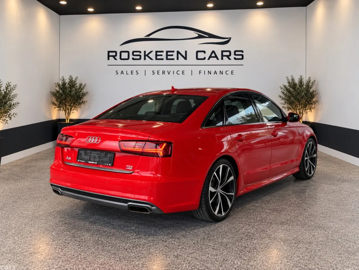 Audi A6 Saloon, Diesel, 2017, Red