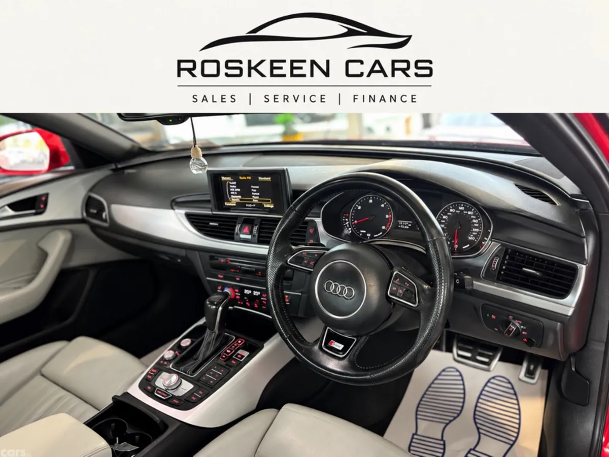 Audi A6 Saloon, Diesel, 2017, Red