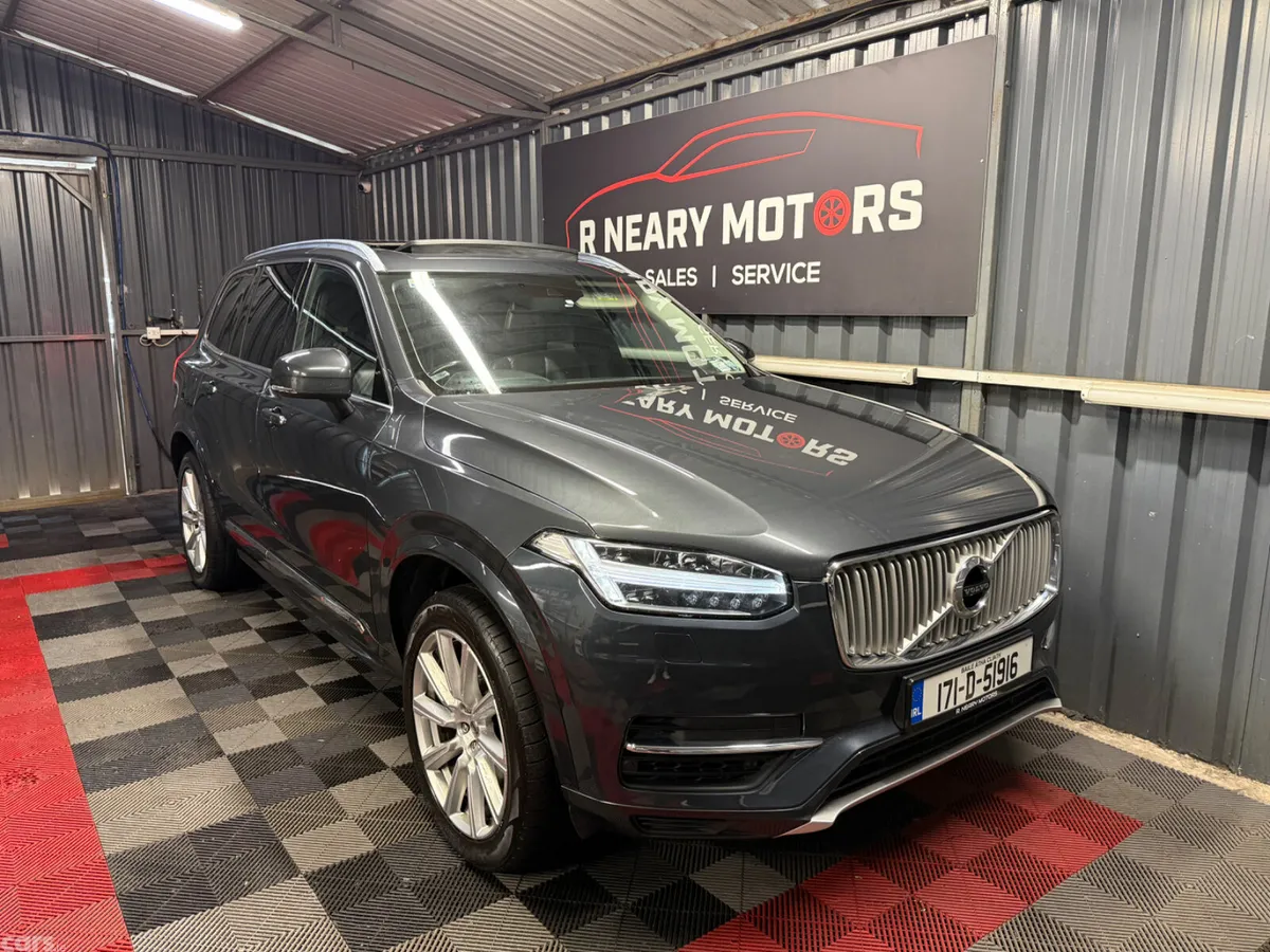 Volvo XC90 SUV, Petrol Plug-in Hybrid, 2017, Grey