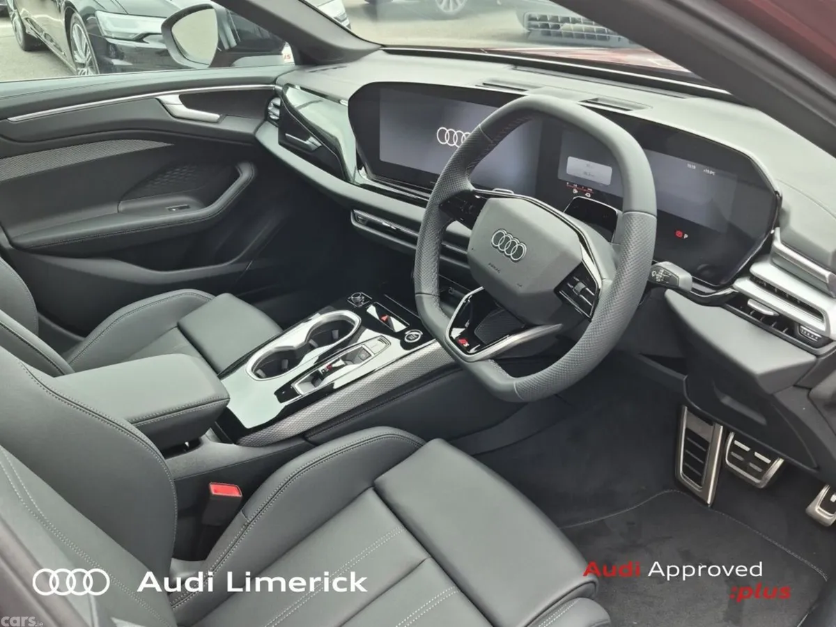 Audi A6 Saloon, Petrol Plug-in Hybrid, 2026, Red