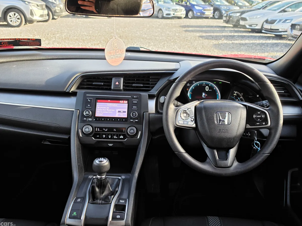Honda Civic Hatchback, Petrol, 2017, Red