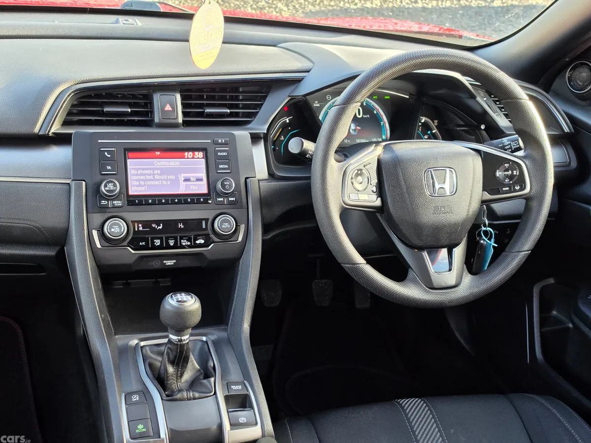 Honda Civic Hatchback, Petrol, 2017, Red