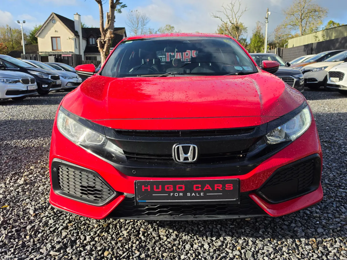 Honda Civic Hatchback, Petrol, 2017, Red