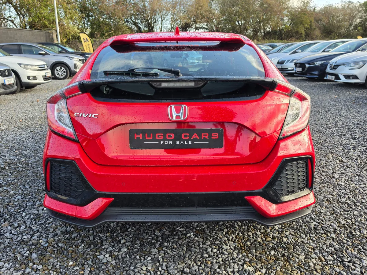 Honda Civic Hatchback, Petrol, 2017, Red