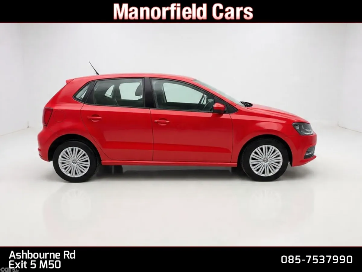 Volkswagen Polo Hatchback, Petrol, 2016, Red
