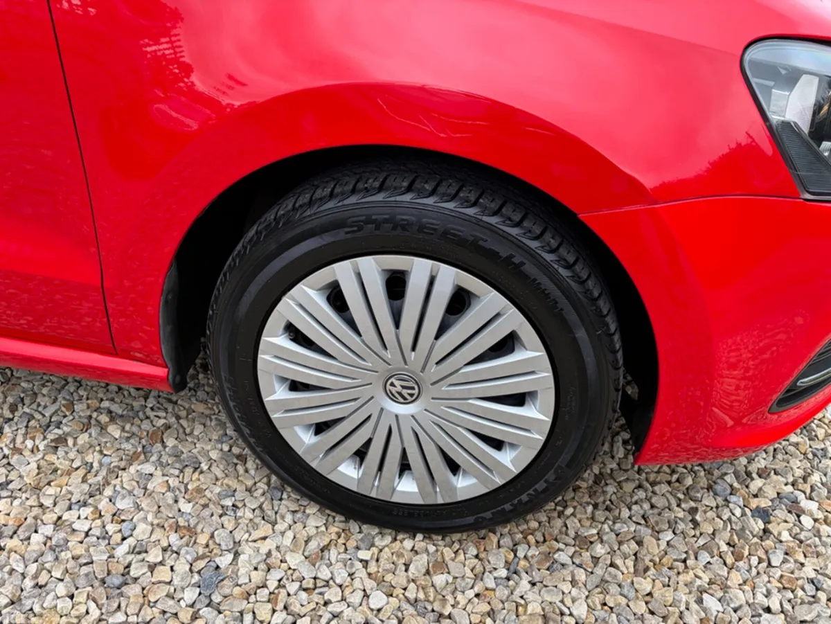Volkswagen Polo Hatchback, Petrol, 2016, Red