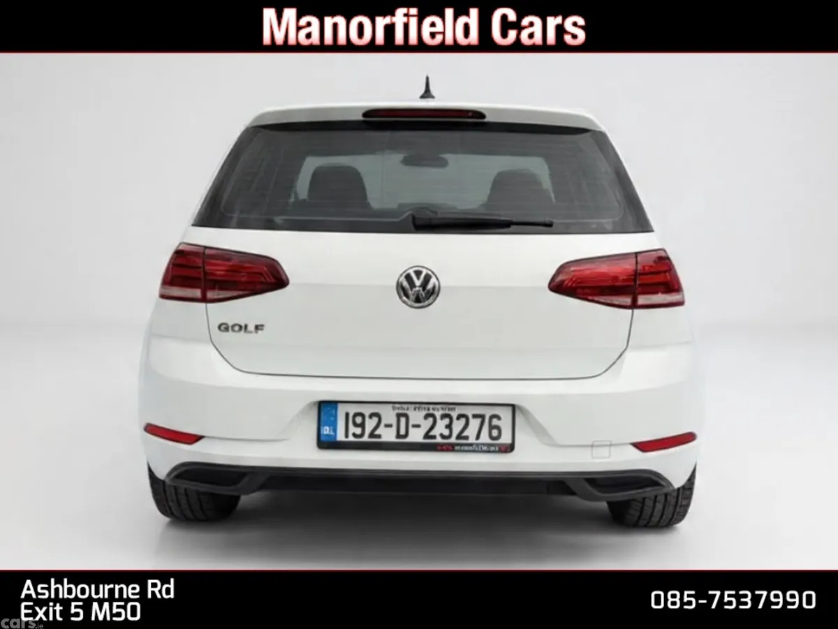 Volkswagen Golf Hatchback, Diesel, 2019, White