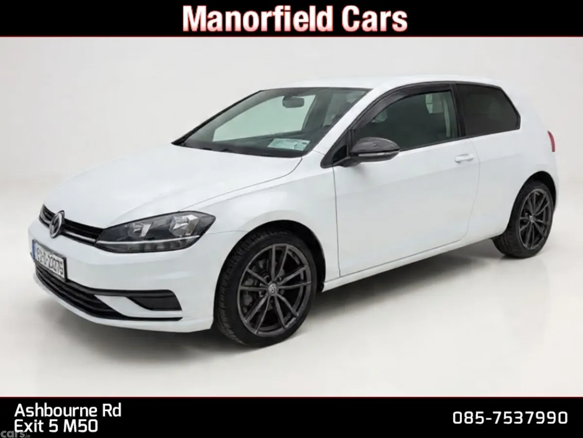 Volkswagen Golf Hatchback, Diesel, 2019, White