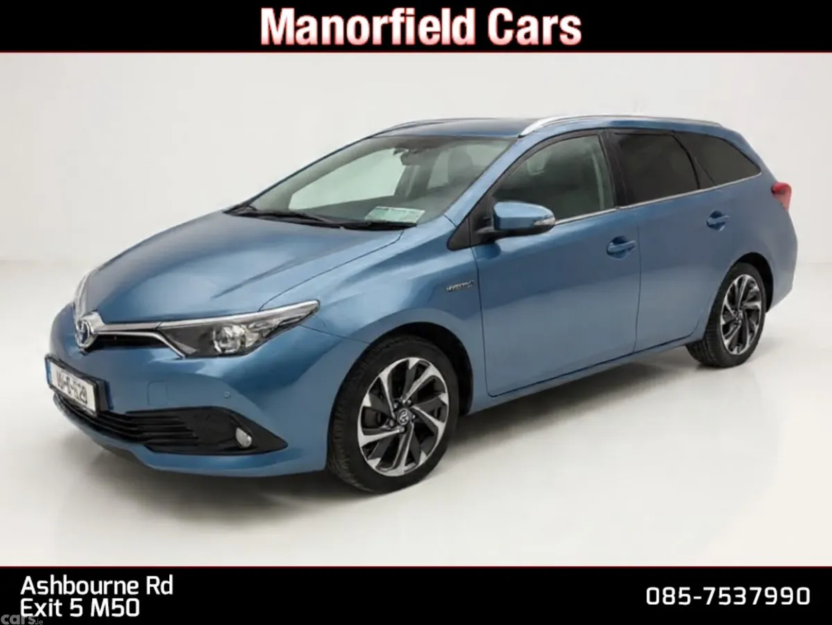 Toyota Auris Estate, Petrol Hybrid, 2016, Blue