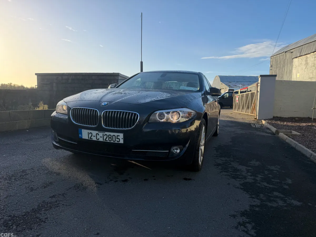 BMW 5-Series Saloon, Diesel, 2012, Grey