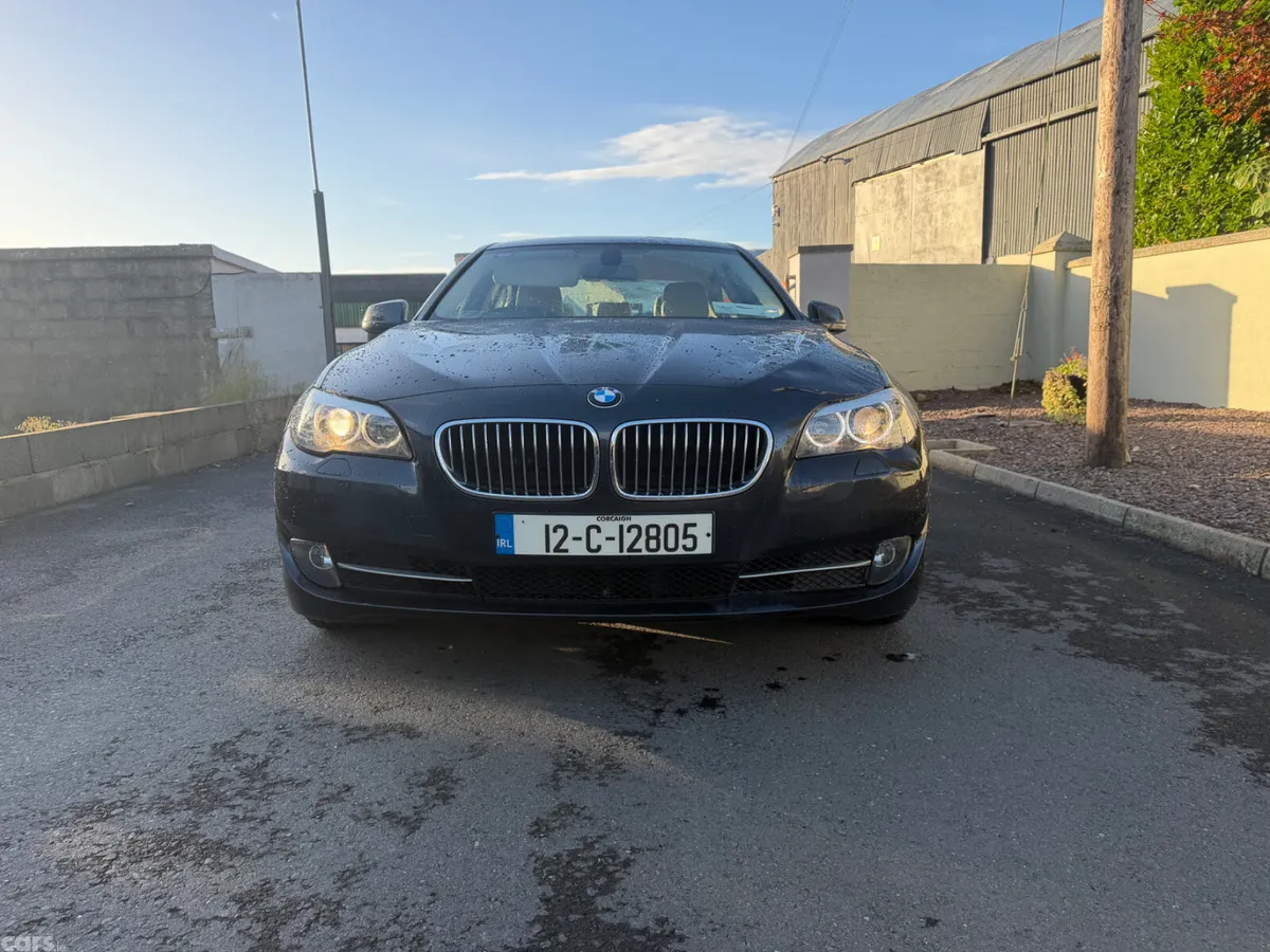 BMW 5-Series Saloon, Diesel, 2012, Grey