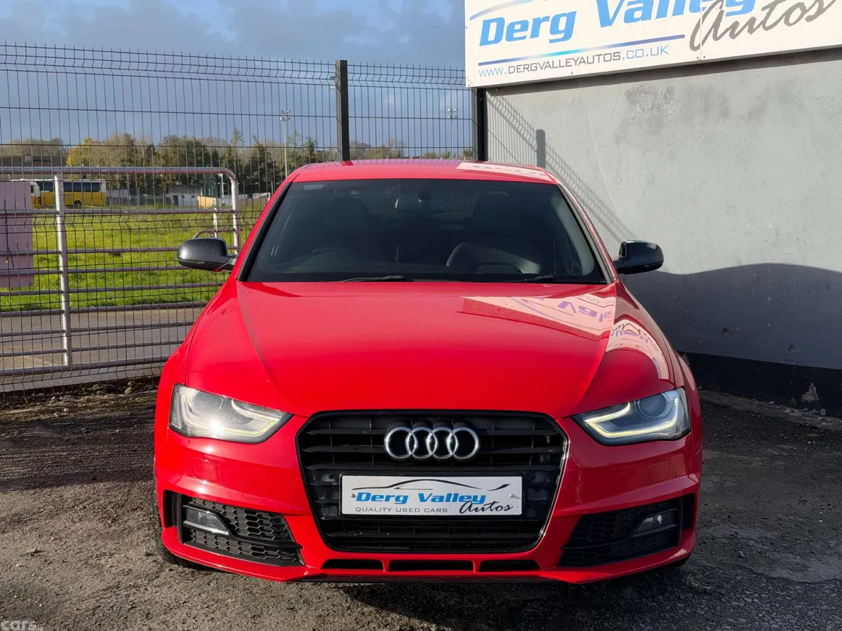 Audi A4 Saloon, Diesel, 2015, Red
